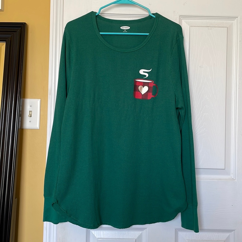 Old Navy Women Thermal Long Sleeve Shirt